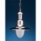 Fischermannslampe verchromt, mittel, Schirm- Ø 35 cm