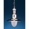 Fischermannslampe verchromt, groß, Schirm- Ø 45 cm